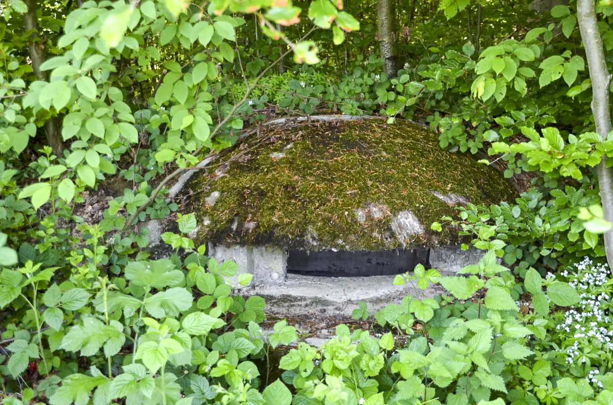 Ligne Maginot - BETTLACH NORD 1 - (Blockhaus pour arme infanterie) - Créneau de tir vue de l’extérieur
