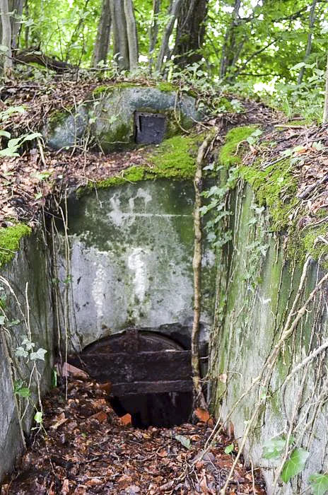 Ligne Maginot - CESARHOF 3 - (Cuve pour arme d'infanterie) - Entrée droite
Porte en acier