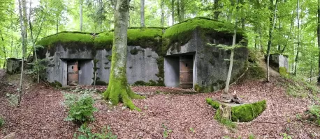 Ligne Maginot - STRENGWALD (BATTERIE DU) - (Position d'artillerie préparée) - Le PC de la batterie.