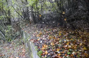 Ligne Maginot - C1 - (Blockhaus pour arme infanterie) - Vue de l'embase