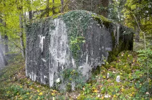 Ligne Maginot - C10 - (Blockhaus pour arme infanterie) - Coté est