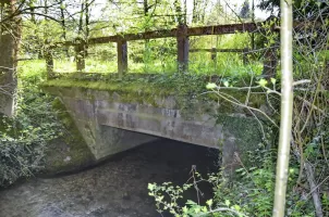Ligne Maginot - GLASERBERG (ROUTE STRATéGIQUE) - (Infrastructure routiére) - Pont sur l'Ill (B) sans cartouche