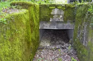 Ligne Maginot - GLASERBERG (ROUTE STRATéGIQUE) - (Infrastructure routiére) - Pont (D) avec cartouche 10e Génie