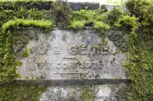 Ligne Maginot - GLASERBERG (ROUTE STRATéGIQUE) - (Infrastructure routiére) - Pont (D) avec cartouche 10e Génie