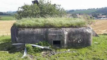 Ligne Maginot - VERRERIES (DES) - (Blockhaus pour arme infanterie) - L'issue de secours à l'arrière