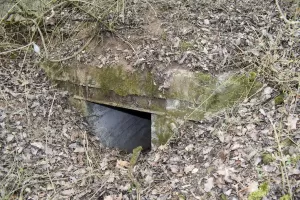 Ligne Maginot - SCHLAEGLE - (Position d'artillerie préparée) - Entrée abri A1-N (plan position)