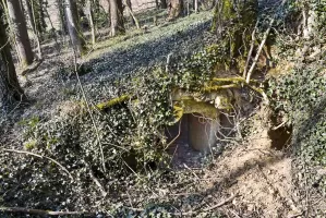 Ligne Maginot - VOGELSANG - (Position d'artillerie préparée) - Abri à munitions entrée sud