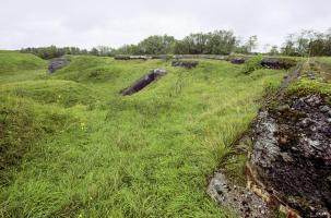 Ligne Maginot - FORT DE BESSONCOURT - (Position d'artillerie préparée) - Une des emplacements