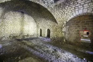 Ligne Maginot - FORT DE BOIS D'OYE - (Position d'artillerie préparée) - Le casernement