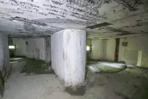 Ligne Maginot - FORT DE BOIS D'OYE - (Position d'artillerie préparée) - Casemate de Bourges