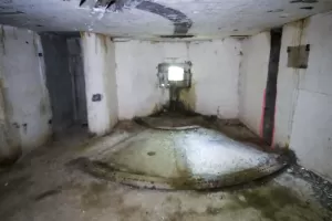 Ligne Maginot - FORT DE BOIS D'OYE - (Position d'artillerie préparée) - Casemate de Bourges