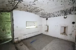 Ligne Maginot - FORT DE BOIS D'OYE - (Position d'artillerie préparée) - Entrée de guerre
