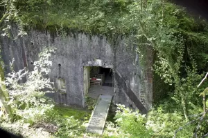 Ligne Maginot - FORT DE BOIS D'OYE - (Position d'artillerie préparée) - Entrée de guerre
