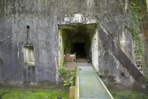 Ligne Maginot - FORT DE BOIS D'OYE - (Position d'artillerie préparée) - Entrée de guerre
