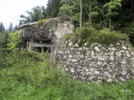 Ligne Maginot - B34 - GRANGES TAVERNIERS - (Blockhaus pour arme infanterie) - Situé dans un pré à l'arrière de la ferme.