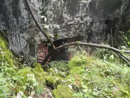 Ligne Maginot - B34 - GRANGES TAVERNIERS - (Blockhaus pour arme infanterie) - L'entrée pour le canon