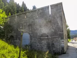 Ligne Maginot - BLOCKHAUS DU CHAUFFAUD - (Blockhaus pour arme infanterie) - Blockhaus situé en bordure de la RN57 - La Cluse.
