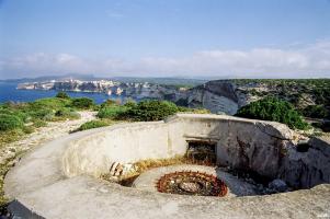 Ligne Maginot - BATTERIE DE LA BOCCA DI VALLE - (Position d'artillerie préparée) - Cuve 1