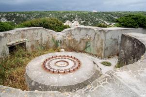 Ligne Maginot - BATTERIE DE LA BOCCA DI VALLE - (Position d'artillerie préparée) - Cuve 2