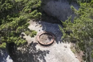 Ligne Maginot - BATTERIE éCLAIRANTE DE LA BOCCA DI VALLE - (Position d'artillerie préparée) - 