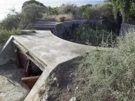 Ligne Maginot - CAPITELLO (BATTERIE DCA) - (Position d'artillerie préparée) -  