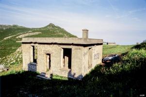 Ligne Maginot - COL de TEGHIME (Bâtiment radio-télégraphique) - La station radio-électrique