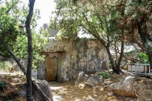 Ligne Maginot - SANTA GIULIA - (Casemate d'infanterie - Simple) - L'entrée de la casemate