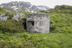 Ligne Maginot - CORMET DE ROSELEND 2 - (Blockhaus pour arme infanterie) - La pilule type Briançon 