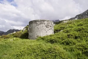 Ligne Maginot - CORMET DE ROSELEND 2 - (Blockhaus pour arme infanterie) - La pilule type Briançon 