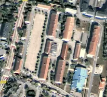 Ligne Maginot - CASERNE A - (Camp de sureté) - La caserne avant démolition