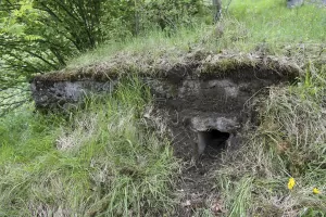 Ligne Maginot - CHATELET - (Blockhaus pour arme infanterie) - Le second créneau