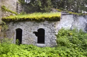 Ligne Maginot - COURBATON - MAGASIN DE SECTEUR - (Dépôt de Munitions) - Cuisine et poste de garde du temps de paix