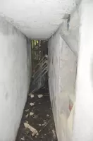 Ligne Maginot - COURBATON - Batterie N° 3 - Magasin à munitions entre pièce 2 et 3
Couloir vers pièce 2