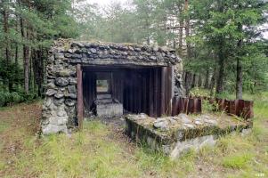 Ligne Maginot - LES GLIERES 3 - (Blockhaus pour canon) - 