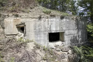 Ligne Maginot - LES TETES 1 - (Blockhaus pour arme infanterie) - Les créneaux