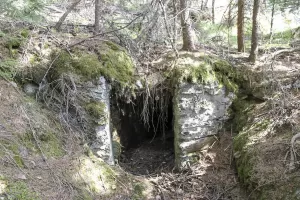 Ligne Maginot - LES TETES 3 - (Abri) - Les ruines de l'abri