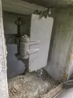 Ligne Maginot - 6 - MADELEINE - (Chambre de coupure) - Boitier de raccordement.
