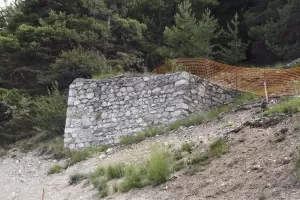 Ligne Maginot - L'ESSEILLON - (Stand de tir) - Soubassement d'une construction légère en avant du pas de tir