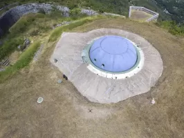 Ligne Maginot - BARBONNET - FORT SUCHET - (Ouvrage d'artillerie) - Tourelle nord JEANNE D'ARC