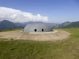 Ligne Maginot - BARBONNET - FORT SUCHET - (Ouvrage d'artillerie) - Tourelle nord JEANNE D'ARC