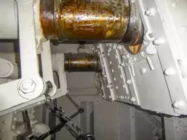 Ligne Maginot - BARBONNET - FORT SUCHET - (Ouvrage d'artillerie) - Tourelle nord JEANNE D'ARC