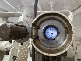 Ligne Maginot - BARBONNET - FORT SUCHET - (Ouvrage d'artillerie) - La pièce de droite de la tourelle Jeanne d'Arc
