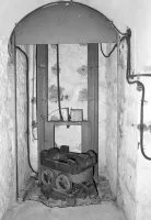 Ligne Maginot - BARBONNET - FORT SUCHET - (Ouvrage d'artillerie) - Accès au monte-charge pour les obus de 155