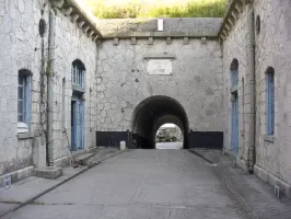 Ligne Maginot - BARBONNET - FORT SUCHET - (Ouvrage d'artillerie) - La cour principale, côté entrée