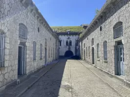 Ligne Maginot - BARBONNET - FORT SUCHET - (Ouvrage d'artillerie) - La cour centrale
