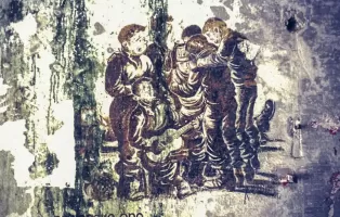 Ligne Maginot - BARBONNET - FORT SUCHET - (Ouvrage d'artillerie) - Peintures murales