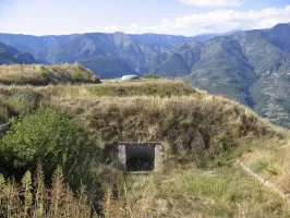Ligne Maginot - BARBONNET - FORT SUCHET - (Ouvrage d'artillerie) - Plateforme pour pièce d'artillerie du front Est