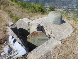 Ligne Maginot - BARBONNET - FORT SUCHET - (Ouvrage d'artillerie) - Observatoire cuirassé Est