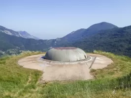 Ligne Maginot - BARBONNET - FORT SUCHET - (Ouvrage d'artillerie) - Tourelle sud BAYARD