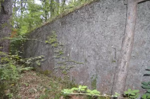 Ligne Maginot - CHAMP DE TIR D'AGAISEN (CT) - E04 - (Abri actif) - Bloc 3
Mur de soutènement